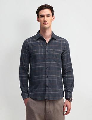 slim fit corduroy shirt