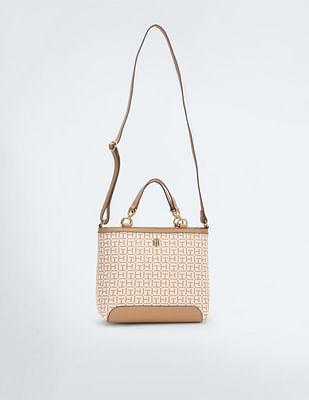 monogram jacquard thelma bowler bag