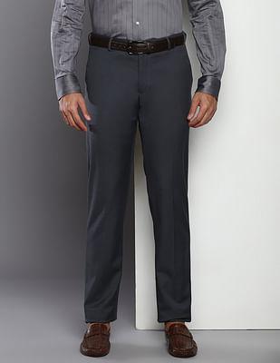 mid rise structure trousers