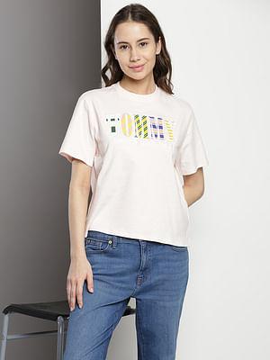 transitional cotton applique t-shirt