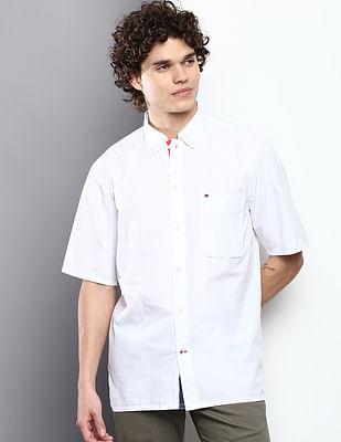 solid cotton shirt