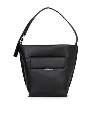 linear medium bucket bag