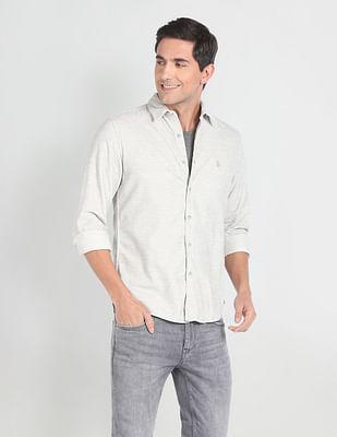 solid cotton corduroy shirt