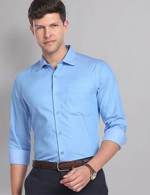 everlast press herringbone weave formal shirt