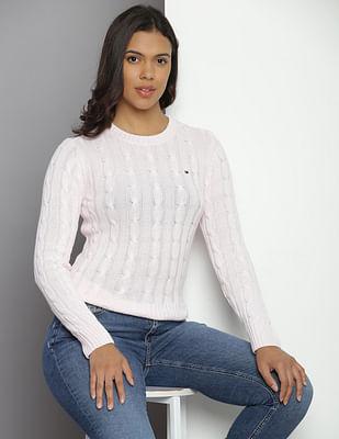 cable knit jordan cotton sweater