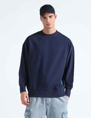 crew neck oversized sweatshirt