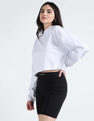 milano cropped relaxed fit t-shirt