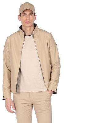 stand collar reversible jacket