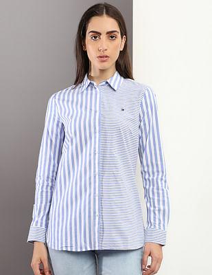 heritage striped regular fit shirt