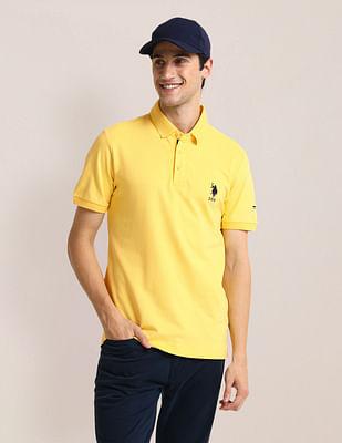 slim fit logo polo shirt