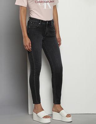 high rise body skinny fit jeans