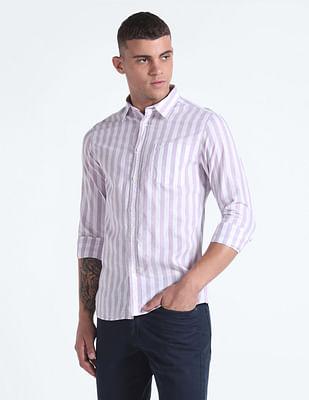 slim fit cotton shirt