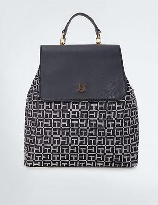 monogram jacquard odette backpack