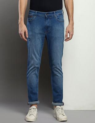 recycled cotton simon skinny fit jeans