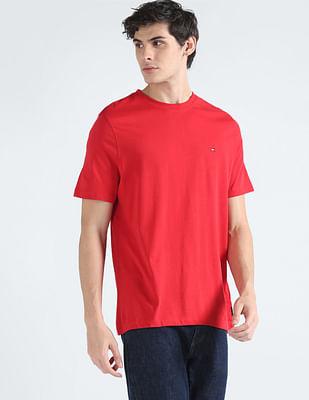 monotype back logo cotton t-shirt