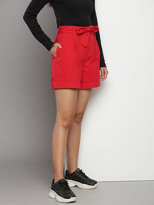 high rise bermuda shorts