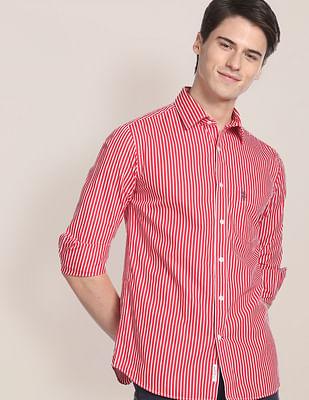 iconic peached stripe shirt