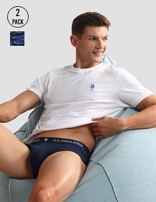 elasticized waist oeb09 briefs - pack of 2