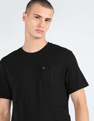 patch pocket regular fit t-shirt