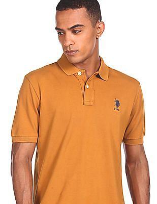 cotton pique polo shirt