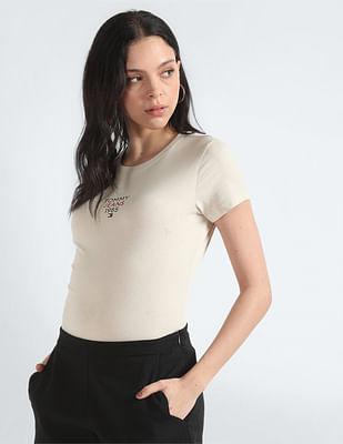 slim fit essential logo t-shirt