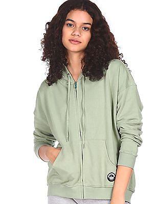 long sleeve hooded sweatshirt