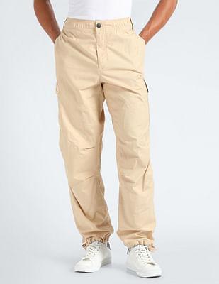 pure cotton essential cargo trousers