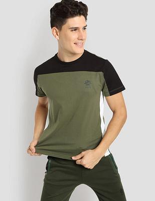 colour block active t-shirt