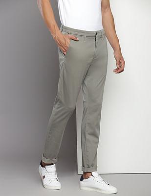 bleecker slim fit structure trousers