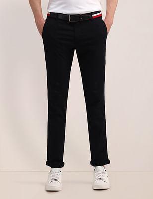 denver slim fit twill trousers