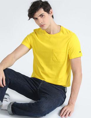 transitional organic cotton chest pocket t-shirt