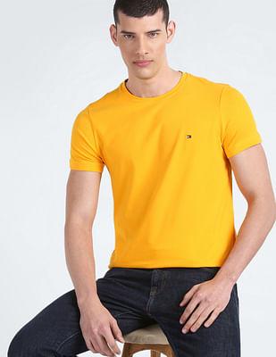 solid slim fit t-shirt