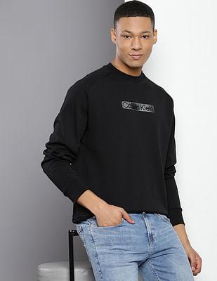 3d logo patch sweatshirt