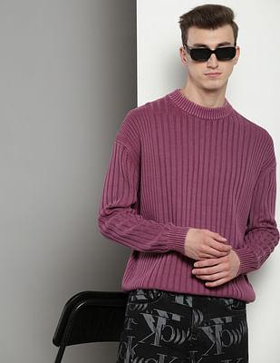 pure cotton relaxed fit sweater