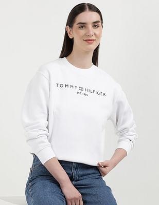 modern regular crew neck sweatshirt