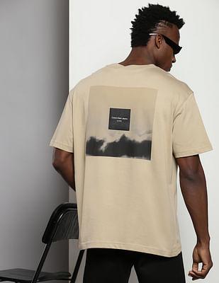 back serenity graphic t-shirt