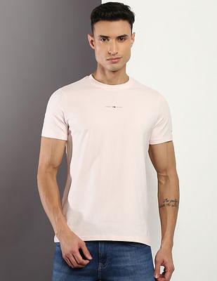 linear logo slim fit t-shirt