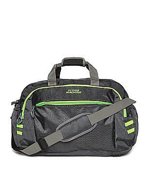 contrast trim duffel bag