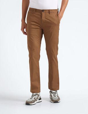 solid twill chinos