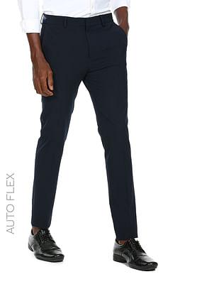 mid rise autoflex formal trousers