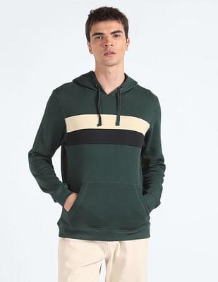 pure cotton hooded sweatshirt