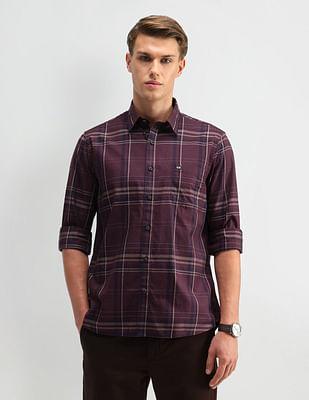 tailored fit cotton shirt