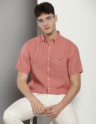 pigment dyed linen shirt