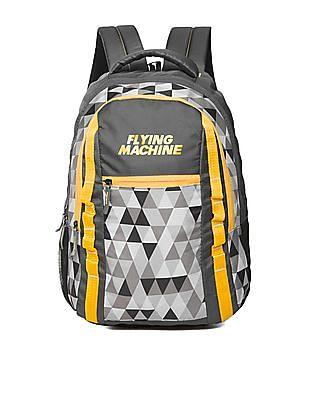 printed laptop backpack