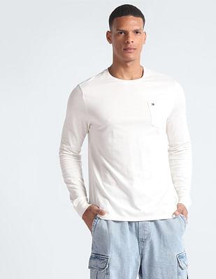 long sleeve crew neck t-shirt