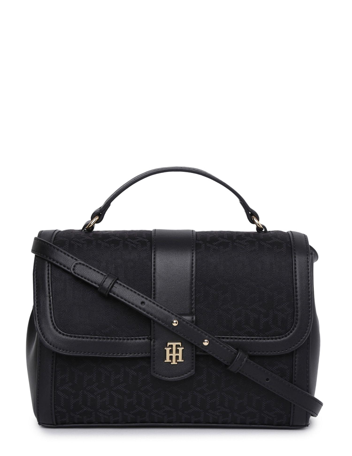 jacquard monogram handbag