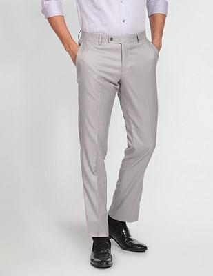 mid rise hudson tailored fit formal trousers