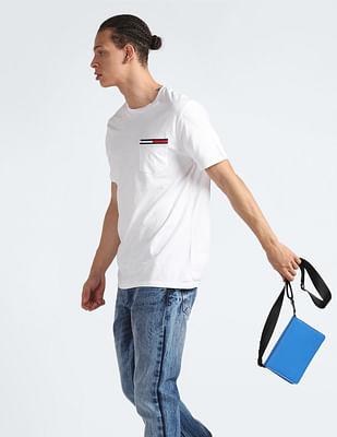 pure cotton icon pocket t-shirt