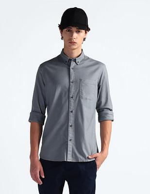 button down collar oxford shirt