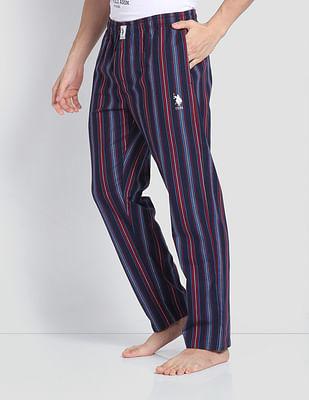 striped cotton lp001 lounge pants - pack of 1